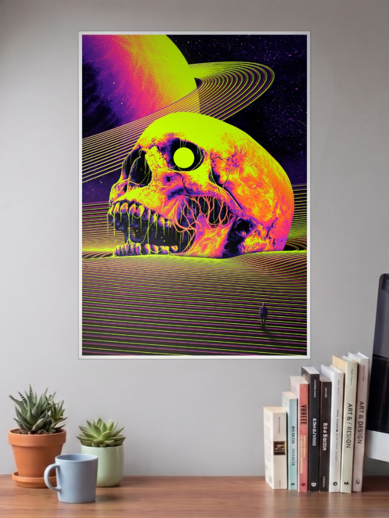 Skull Terror Universe Poster