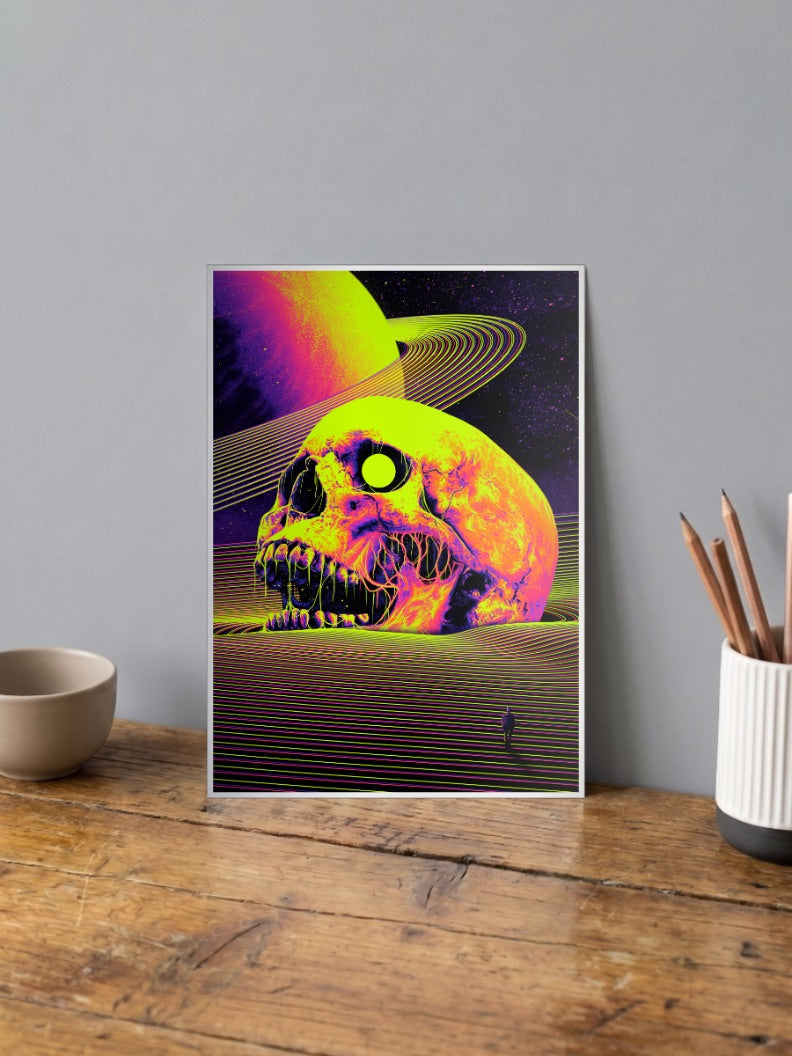 Skull Terror Universe Poster