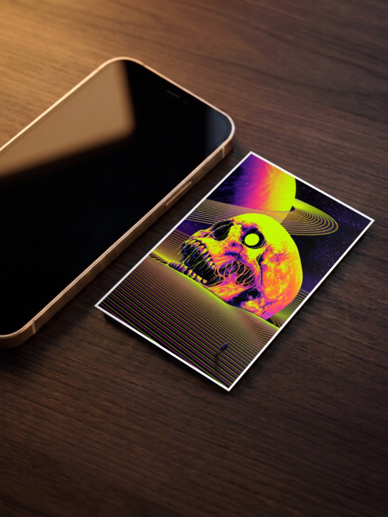 Skull Terror Universe Poster