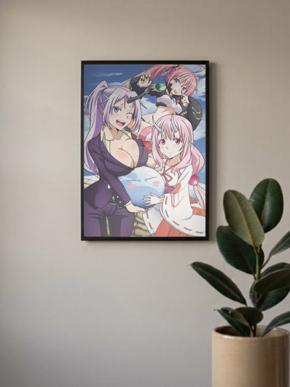 Slime Cast Cleavage Poster Anime Poster