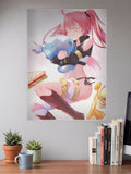 Milim Hugging Rimuru Poster Anime Poster