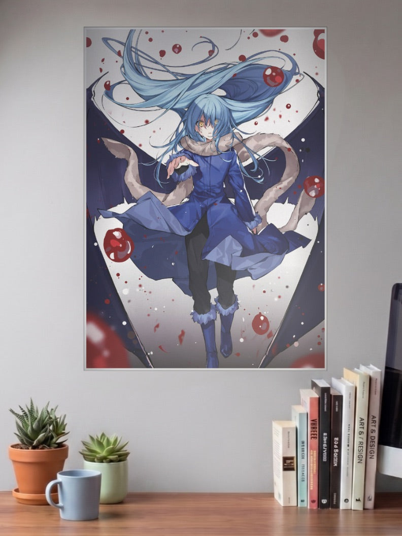 Rimuru Demon Lord Portrait Anime Poster