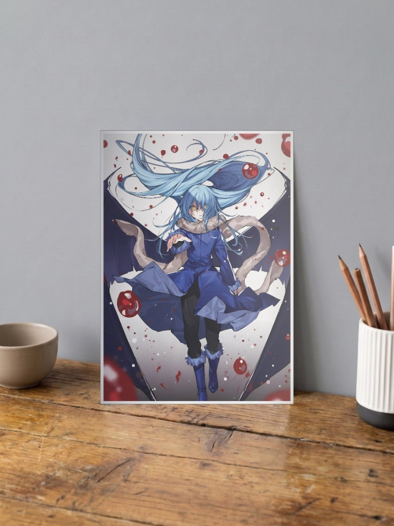 Rimuru Demon Lord Portrait Anime Poster