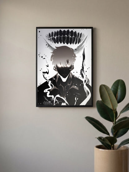 Solo Leveling - Monochrome Poster