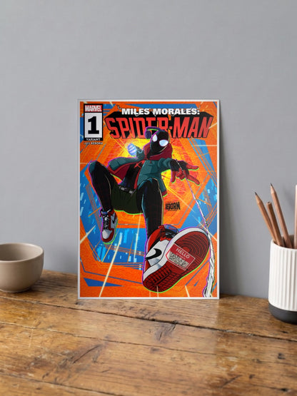 Spidey Legend | Miles Morales Spider Man | Marvel Poster