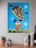 Nike Duck Hunt Sneaker Art Sneaker Poster
