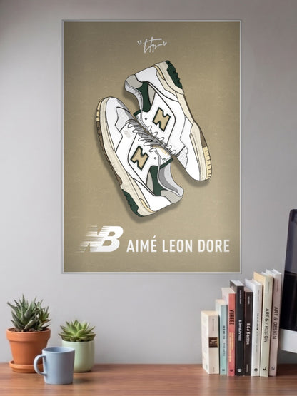 New Balance ALD Sneaker Art Sneaker Poster