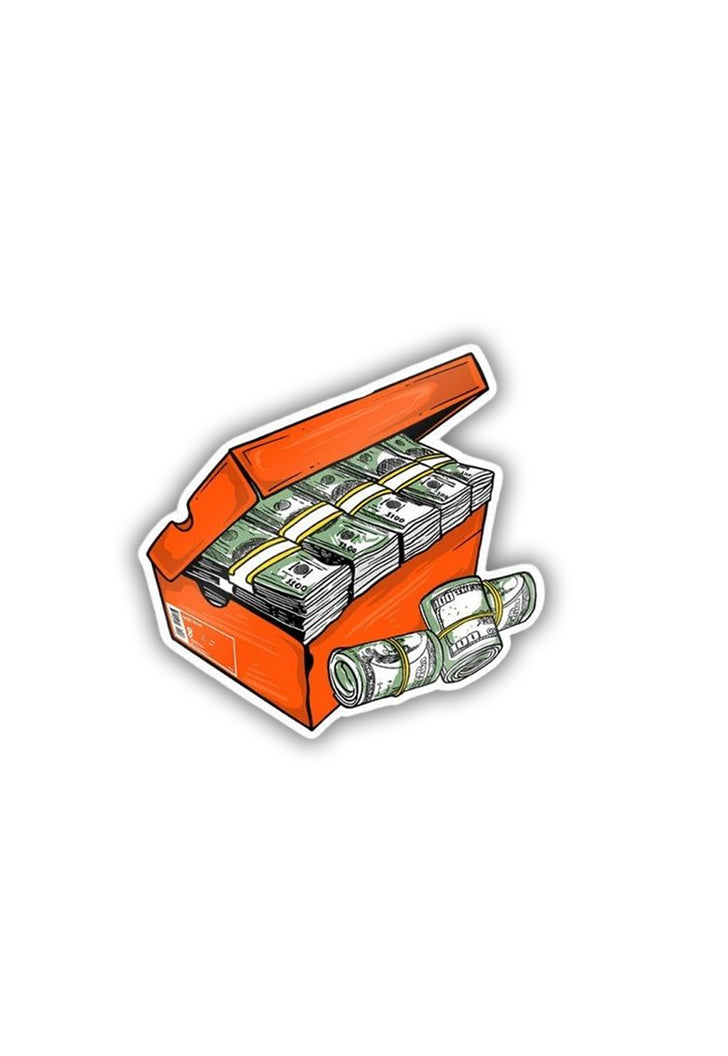 Cash Stash Box Sticker