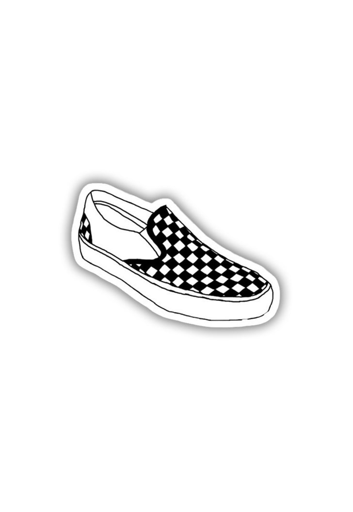 Vans Slip On Sticker