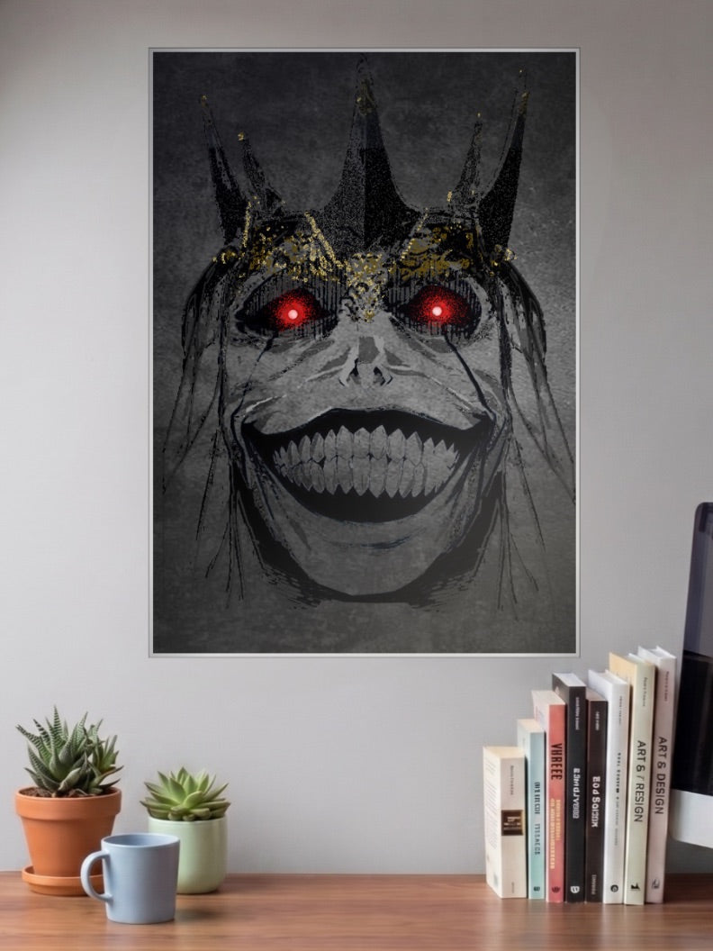 Solo Leveling Monarch Portrait Anime Poster