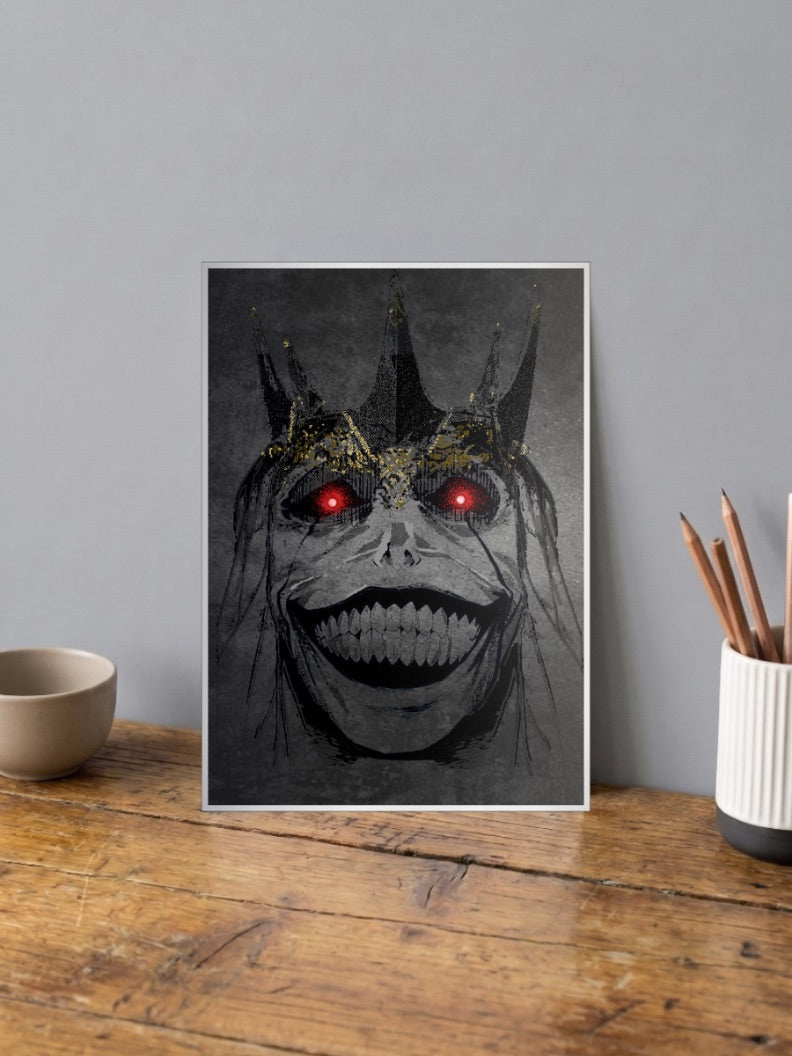 Solo Leveling Monarch Portrait Anime Poster