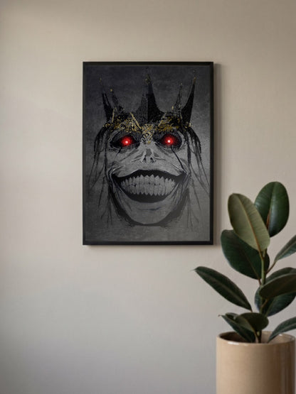 Solo Leveling Monarch Portrait Anime Poster