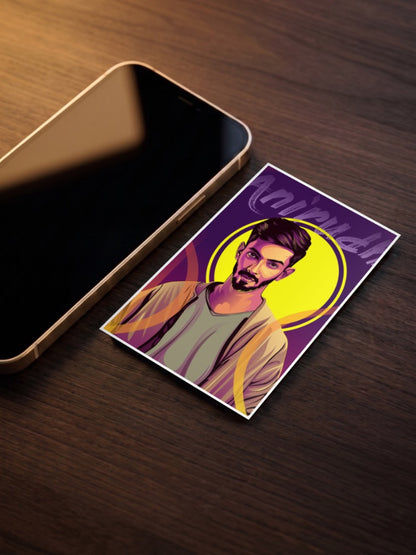 Anirudh Ravichander Portrait Singers Poster
