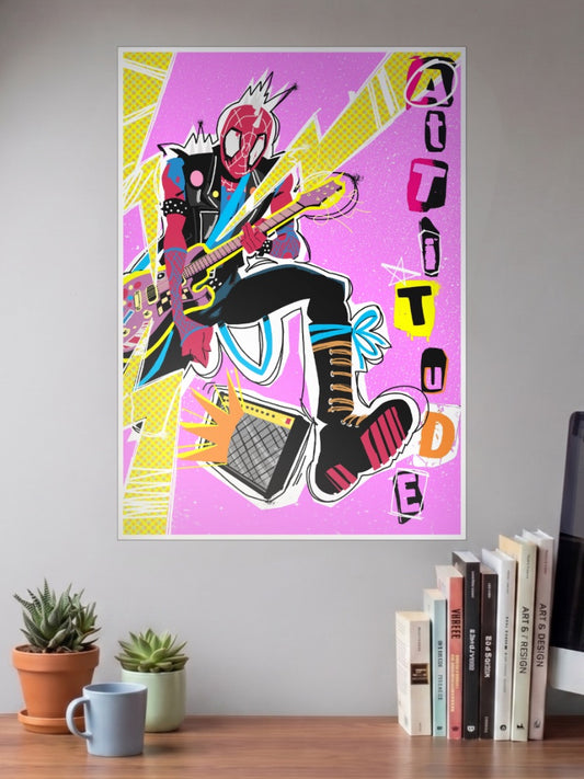 Spider Verse Star | SPIDER PUNK | Marvel Poster