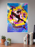Spider Man from Spider verse | Marvel Poster