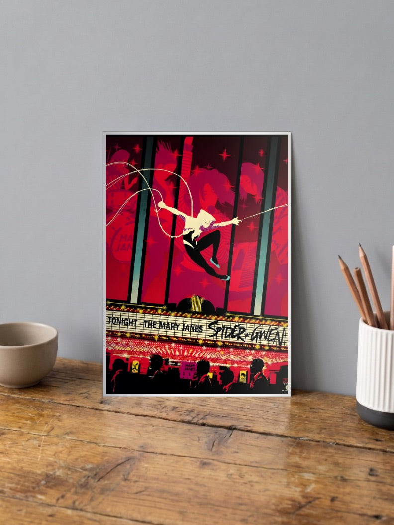 Friendly Neighborhood Hero | Spider Gwen | Marvel Poster