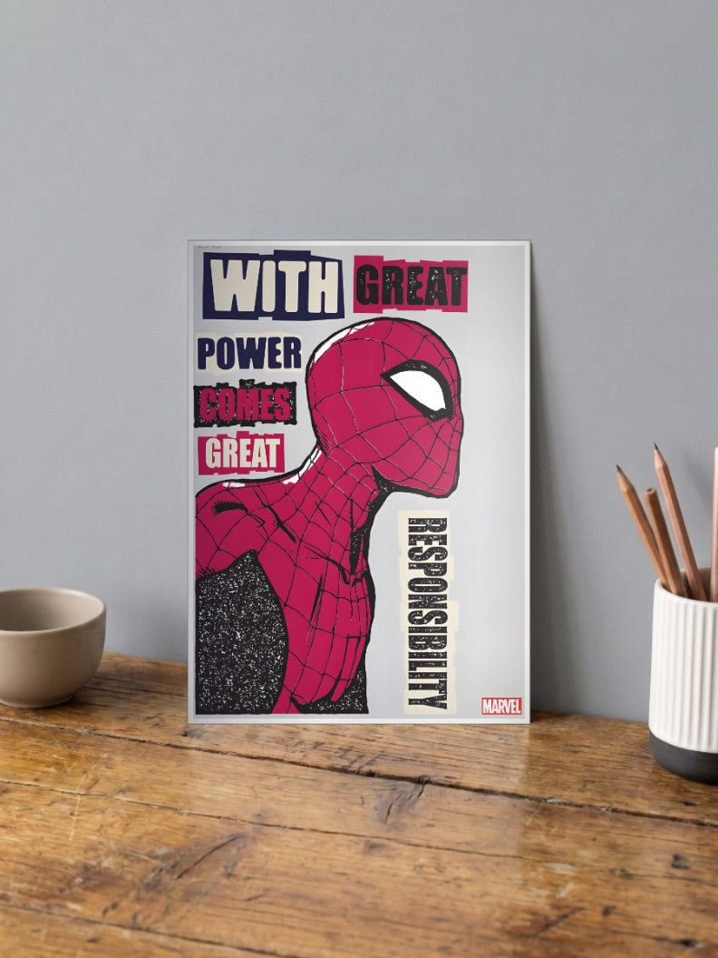 Comic Spider Man | Marvel Poster