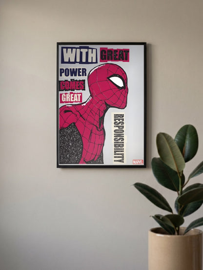 Comic Spider Man | Marvel Poster