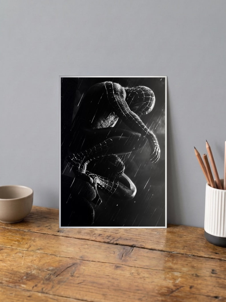Black Spiderman 3 | Marvel Poster