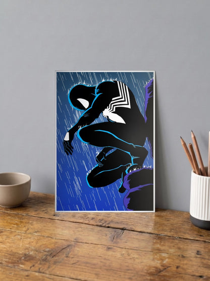 Black Spider Man | Marvel Poster