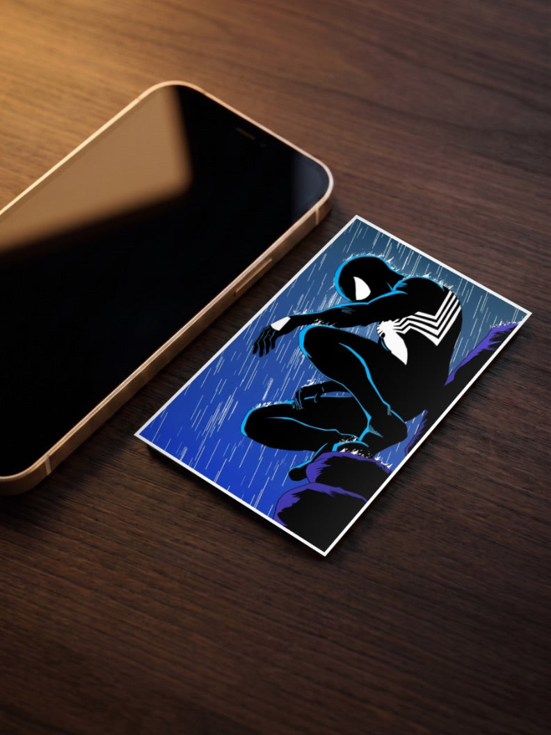 Black Spider Man | Marvel Poster