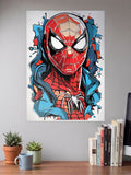 Classics art style Spider Man | Marvel Poster