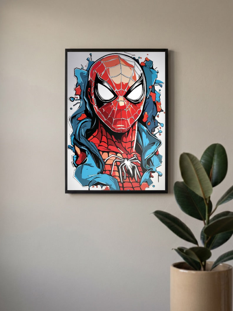 Classics art style Spider Man | Marvel Poster