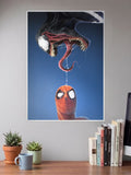 Symbiote Storm | Spider Man vs Venom | Marvel Poster