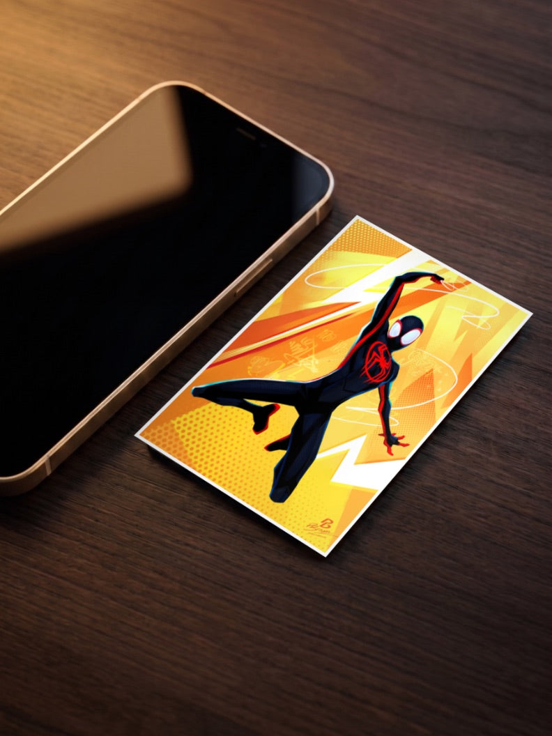 Miles Morales Spider Man | Marvel Poster
