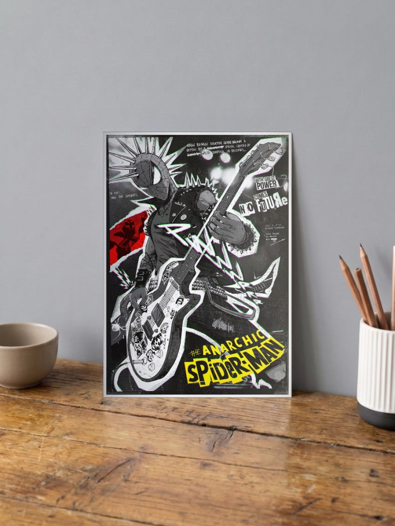 Punk Spider Man | Marvel Poster