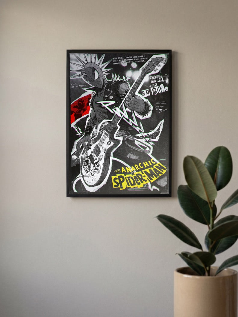 Punk Spider Man | Marvel Poster