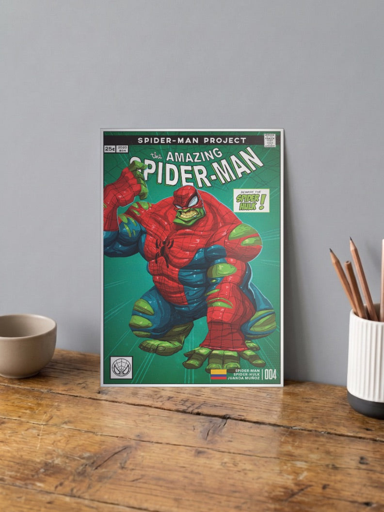 City Swinger | Hulk Spidey | Marvel Poster