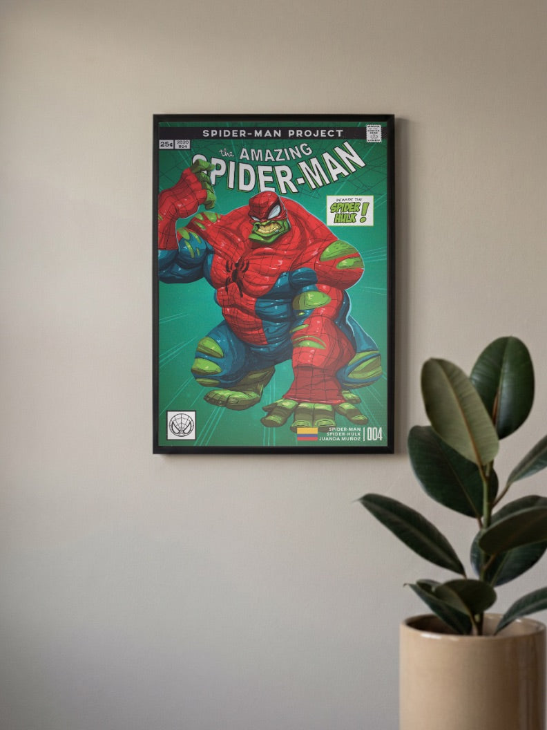 City Swinger | Hulk Spidey | Marvel Poster