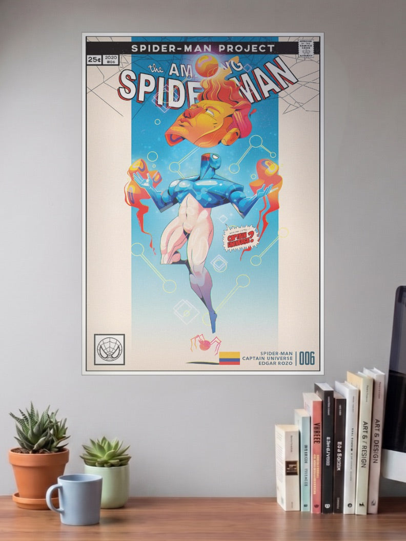 Comic Legend | Captain Universe Spider Man | Marvel Poster