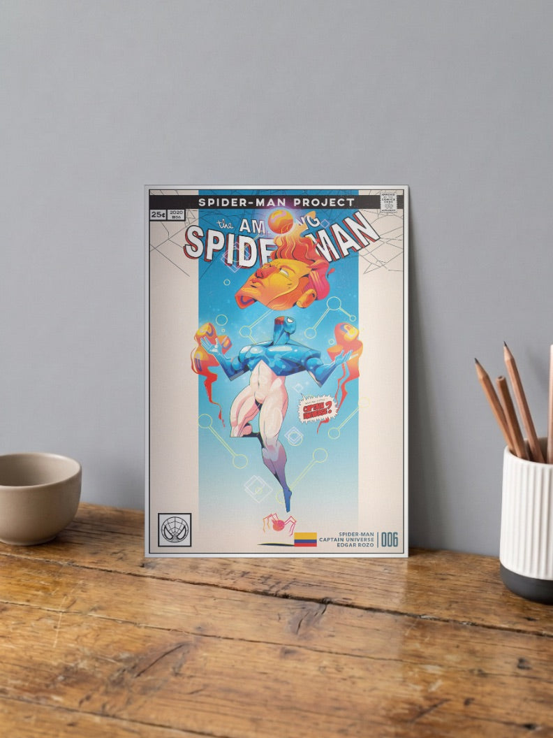 Comic Legend | Captain Universe Spider Man | Marvel Poster