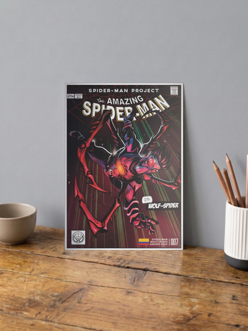 Wolf's Spider Man | Marvel Poster