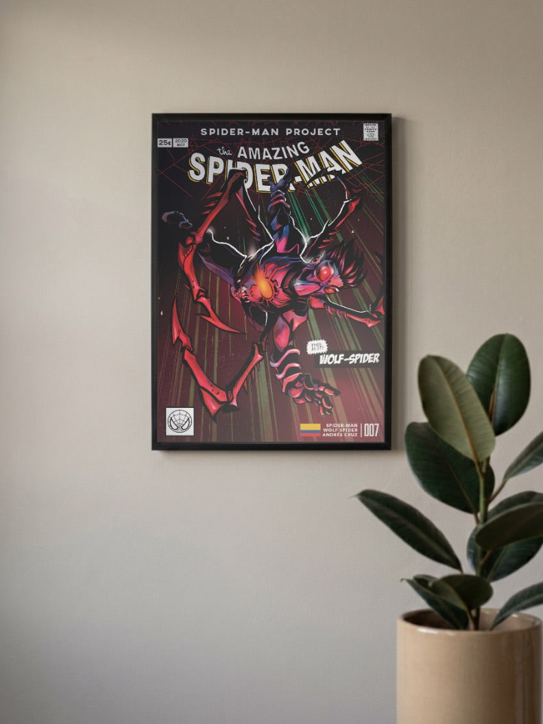 Wolf's Spider Man | Marvel Poster