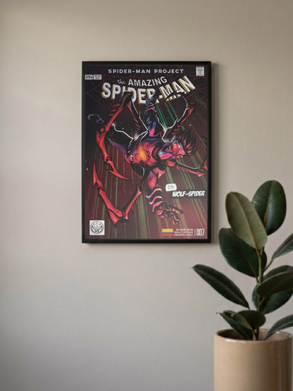 Wolf's Spider Man | Marvel Poster