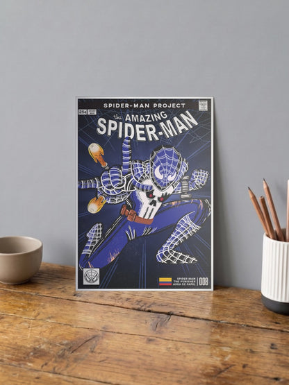 Punisher Spider Man | Marvel Poster