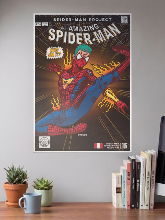 Street Level Hero | Spider Prime | Marvel Poster