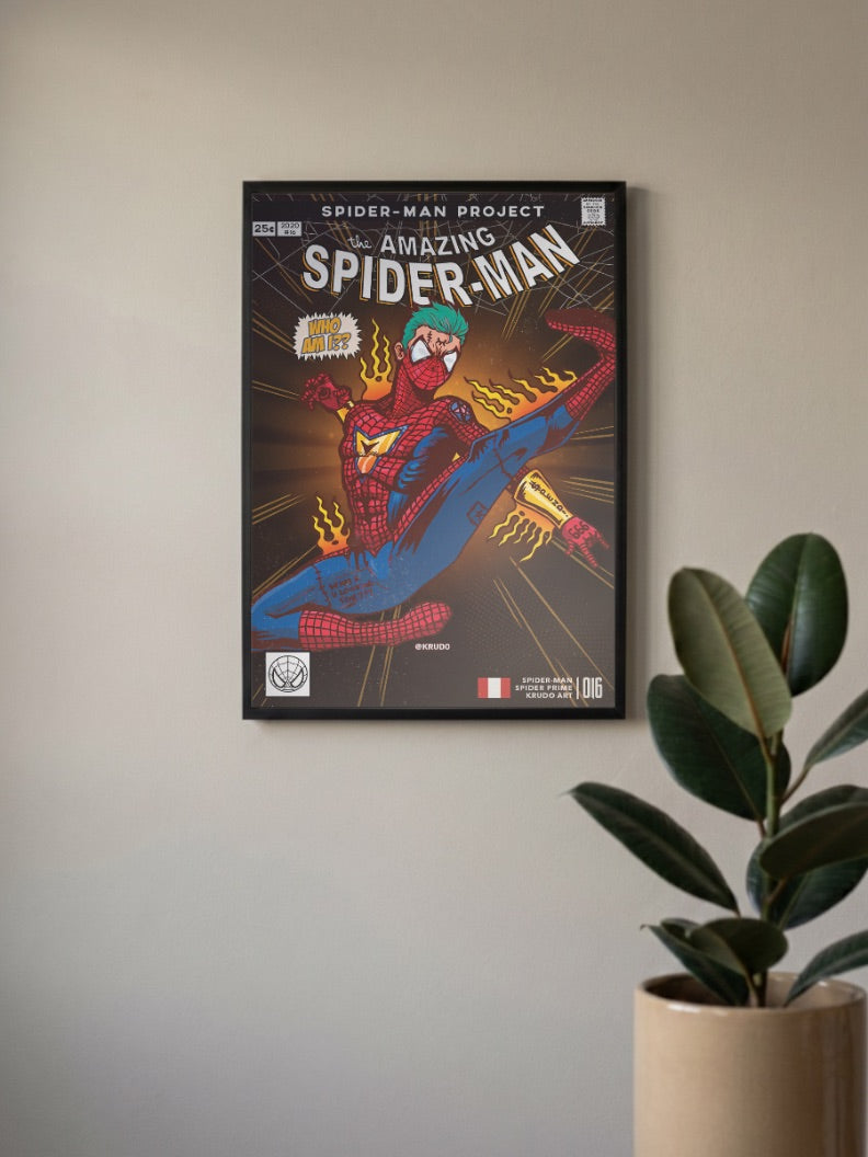 Street Level Hero | Spider Prime | Marvel Poster