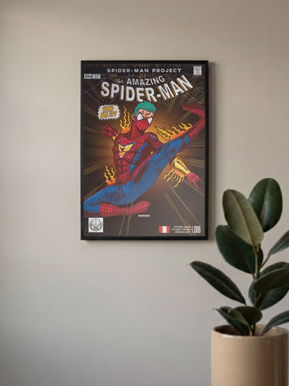 Street Level Hero | Spider Prime | Marvel Poster