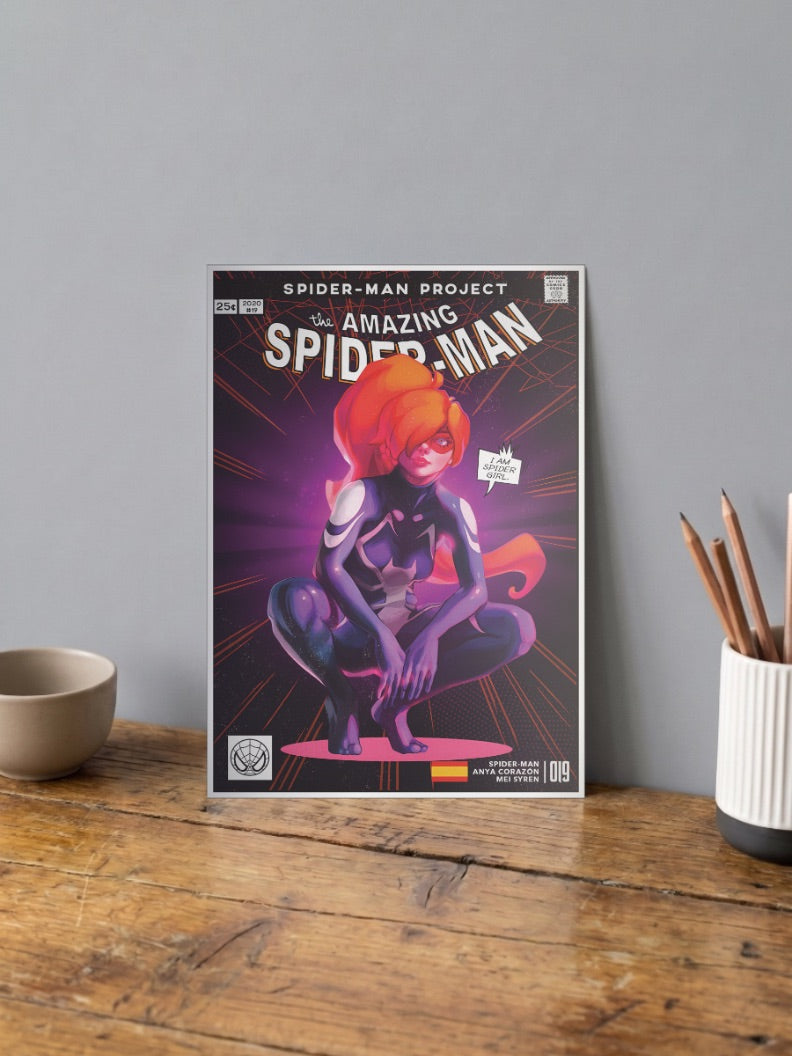 Spider Gwen Venom | Marvel Poster