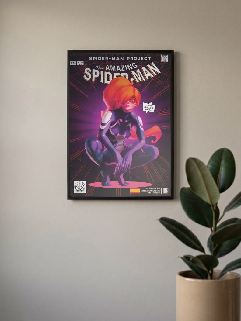 Spider Gwen Venom | Marvel Poster