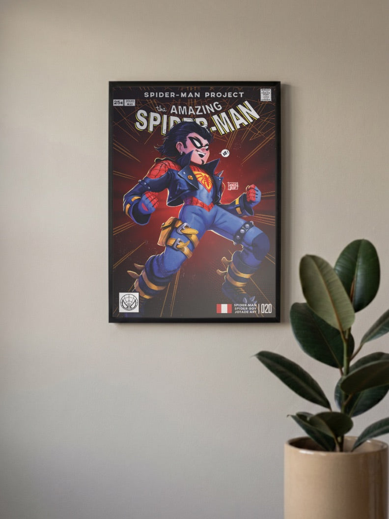 The Spider Boy | Marvel Poster
