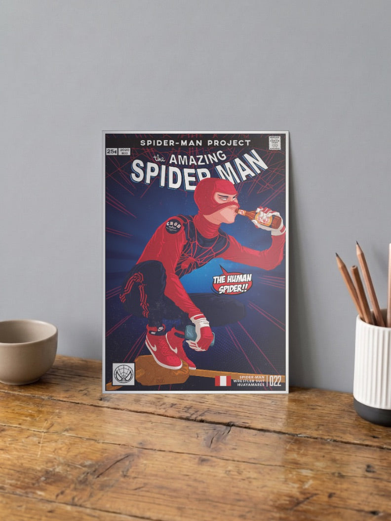 Human Spider | Marvel Poster