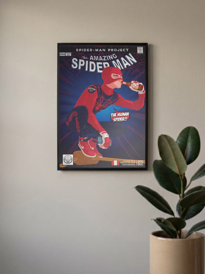 Human Spider | Marvel Poster