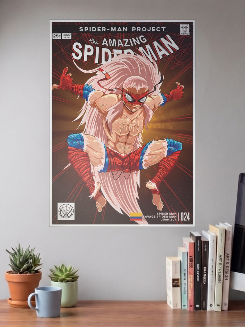 WWE Spider Man | Marvel Poster