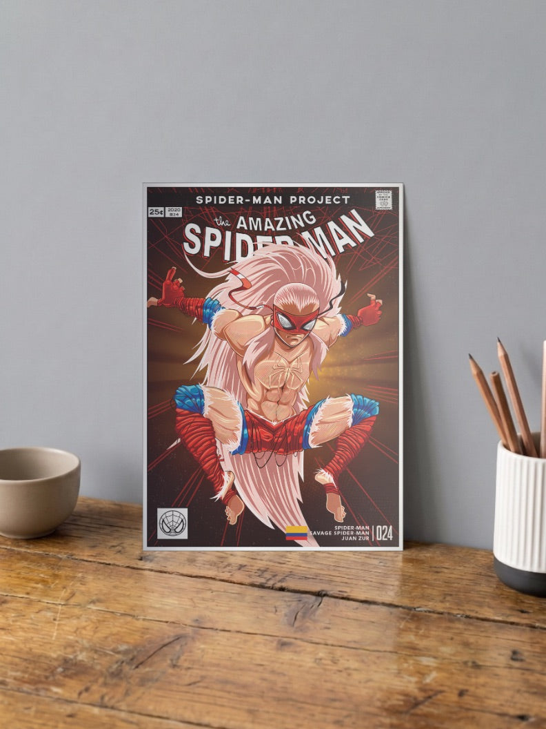 WWE Spider Man | Marvel Poster