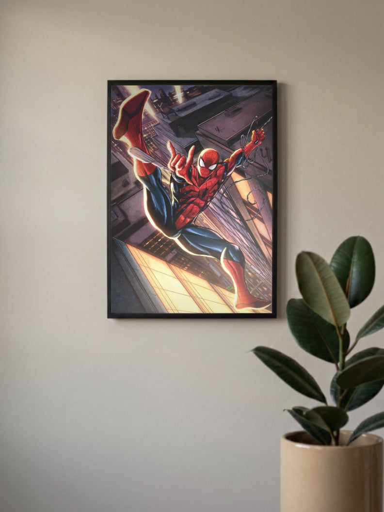 Spider-Man cartoon Poster